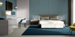 Спален комплект Shadow Blue New White Wall Decor