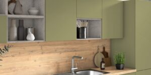 Кухня по поръчка Fancy Olive Green (2) - мебели Fancy