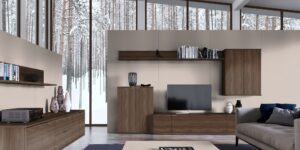 Мебели за дневна по проект Kings Wood & Cotton